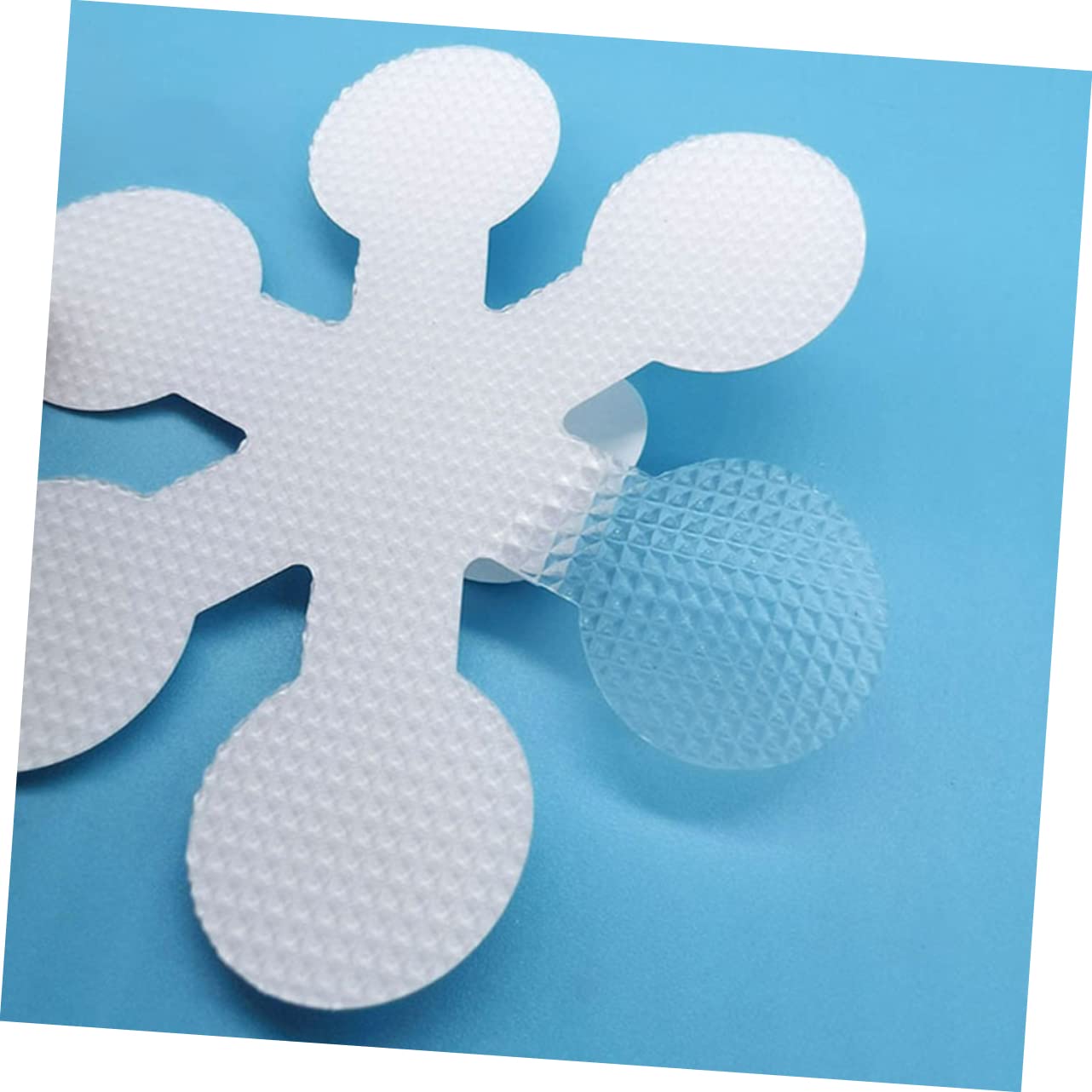 BRIGHTFUFU Tub Anti-Slip Tape 20 Pcs Snowflake Design Non-Slip Shower Strips Bathtub Non Slip Bath Grips