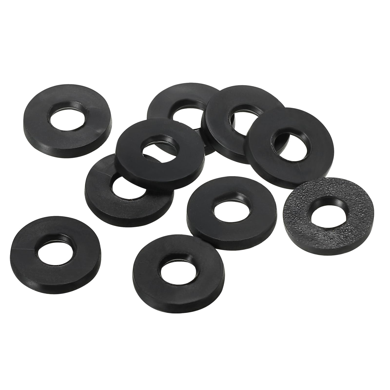 TOP-VIGOR 24Pcs Rubber Flat Washers