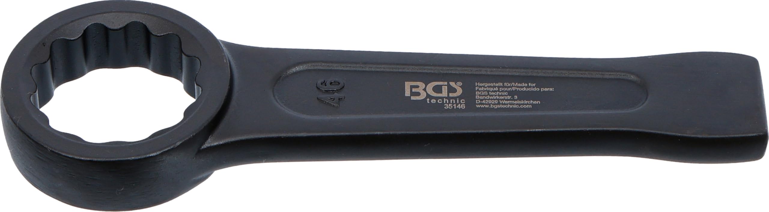 BGS 35146 | Clé annulaire de percussion | 46 mm