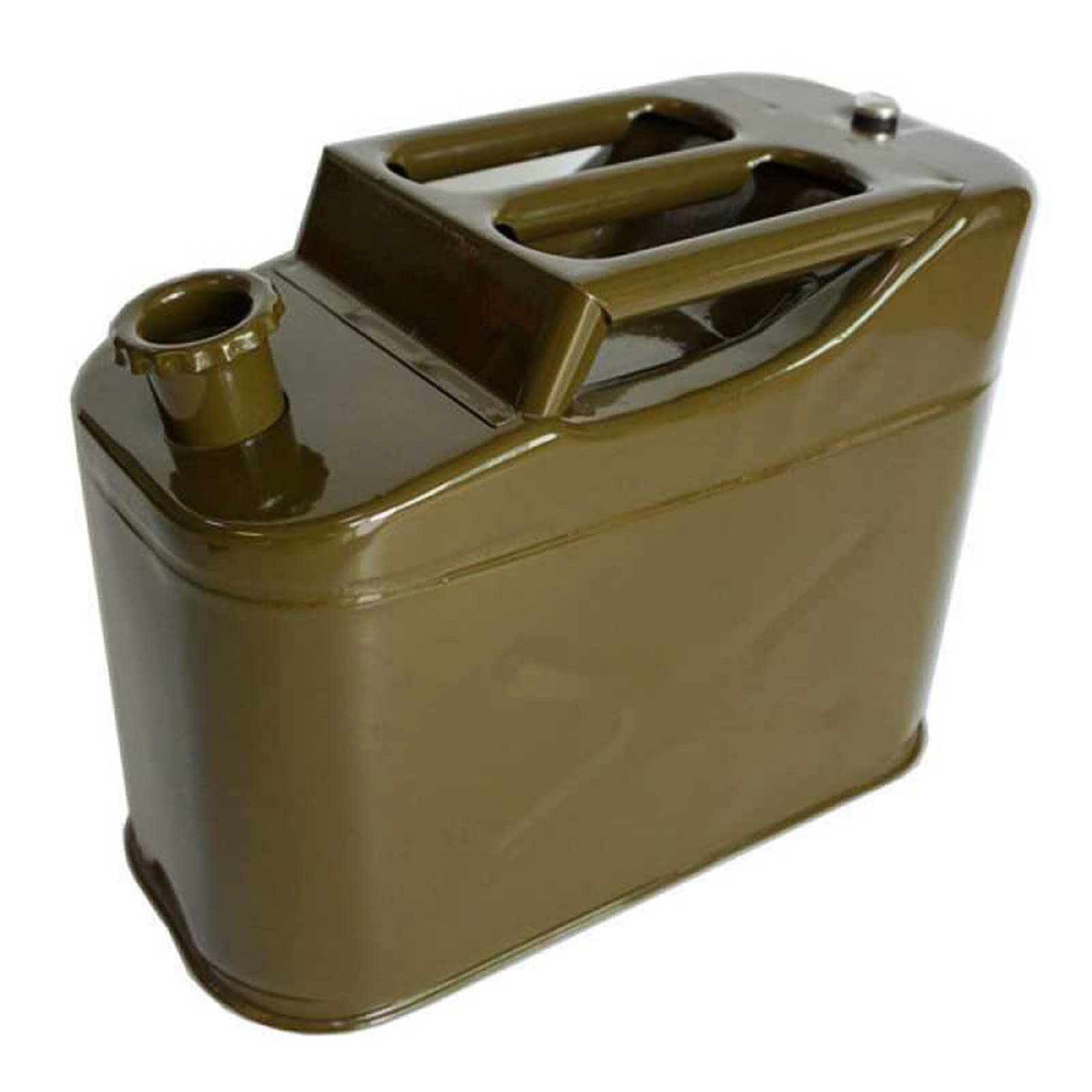 BHBXZZDB Tanica Benzina 5L/10L con 3 Maniglie, sfiato a Vite, Un Metallo Diesel Contenitore Carburante