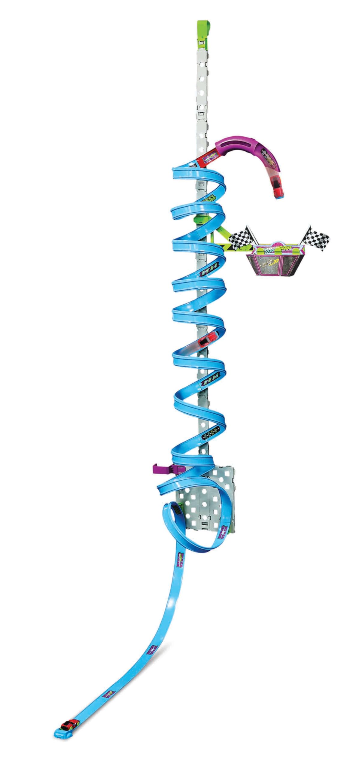Maisto Cyber Racers Vertical Launch Vehicle Play Set, Multicolor, 24.5 x 2.25 x 10.13 inches