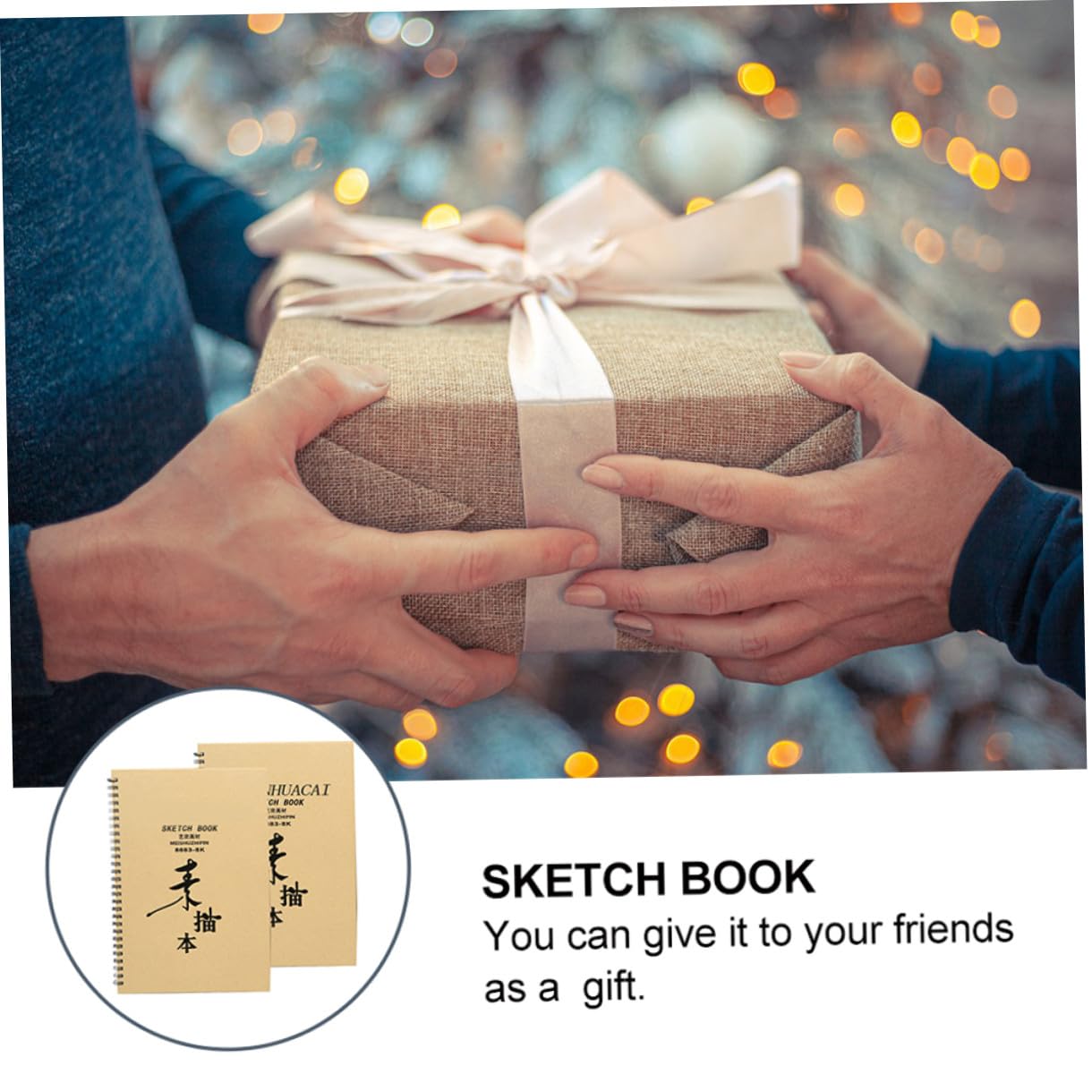 2stücke Skizzenbuch Mit Verstärktem Papier Tragbarer Zeichenblock Für Diy Malerei Langlebig Und Bruchfest Für Künstler Und Studenten