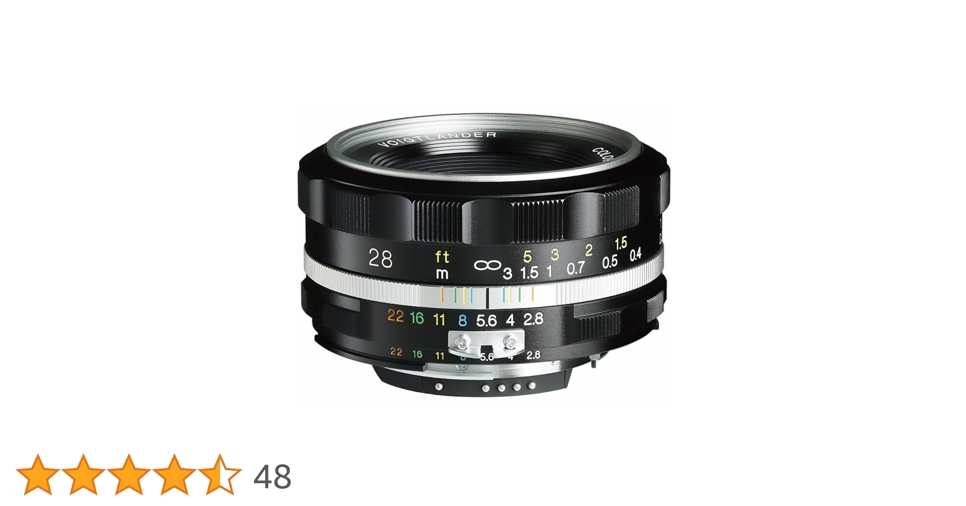 (新品未使用)フォクトレンダー COLOR-SKOPAR28ｍｍF2.8シルバー Voigtlander(フォクトレンダー) COLOR-SKOPAR 28mm F2.8