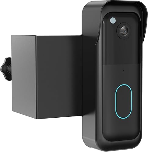 Soporte de timbre Blink sin taladro, soporte de puerta antirrobo para cámara de timbre Blink totalmente nueva, kits de timbre de instalación rápida,