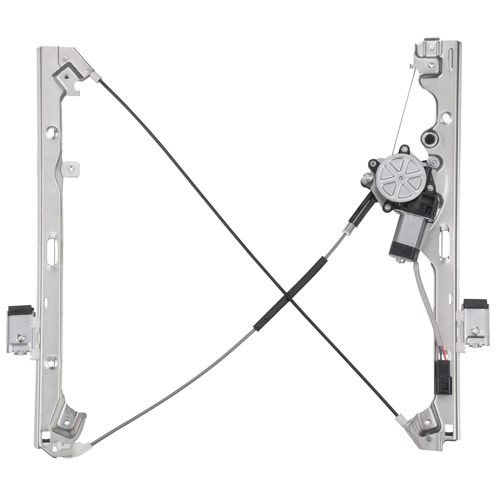 Front Left Driver Side Power Window Regulator with Motor Compatible with Chevy Silverado Tahoe Suburban/GMC Yukon XL Sierra Escalade Pickup Truck SUV 2000-2006, Replace OE 741-644