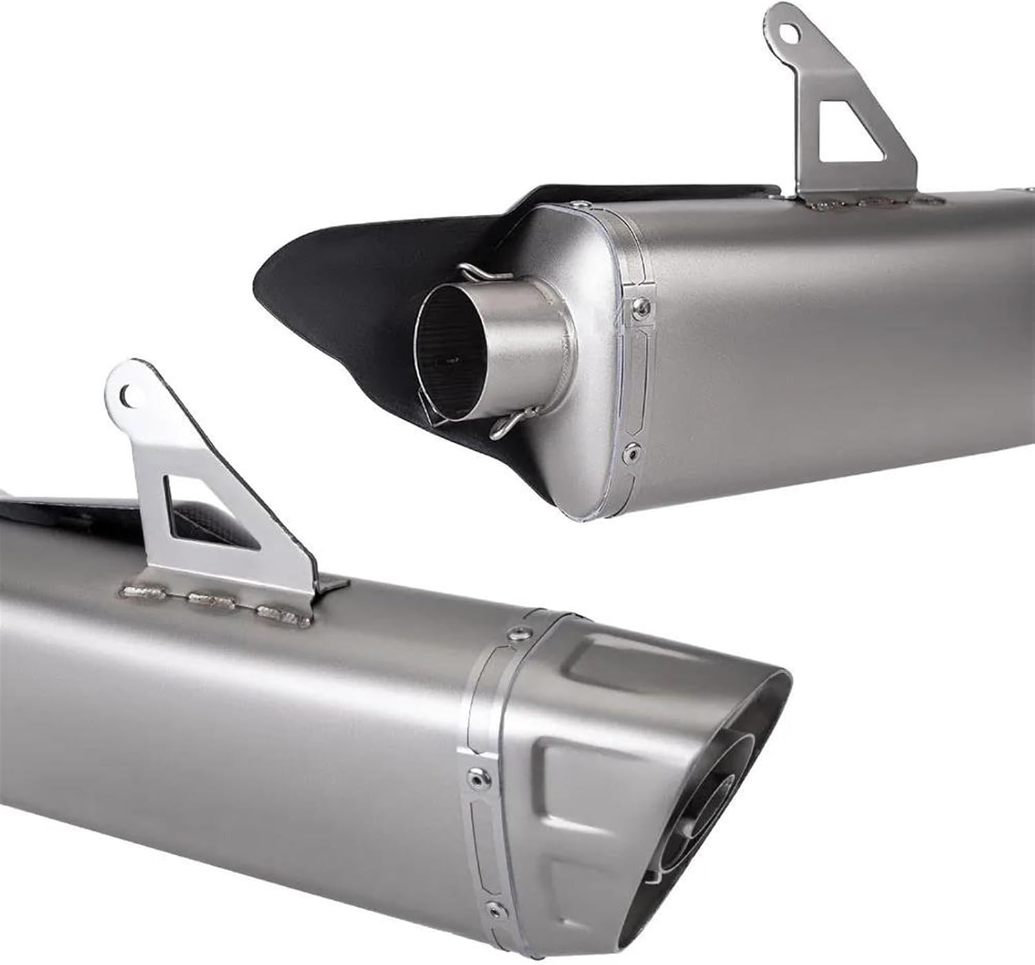 Full Systems Motorcycle Exhaust Silencer For Yamaha R7 YZF 2021-2023 Front Link Pipe Muffler Tail Muffler(Type B)