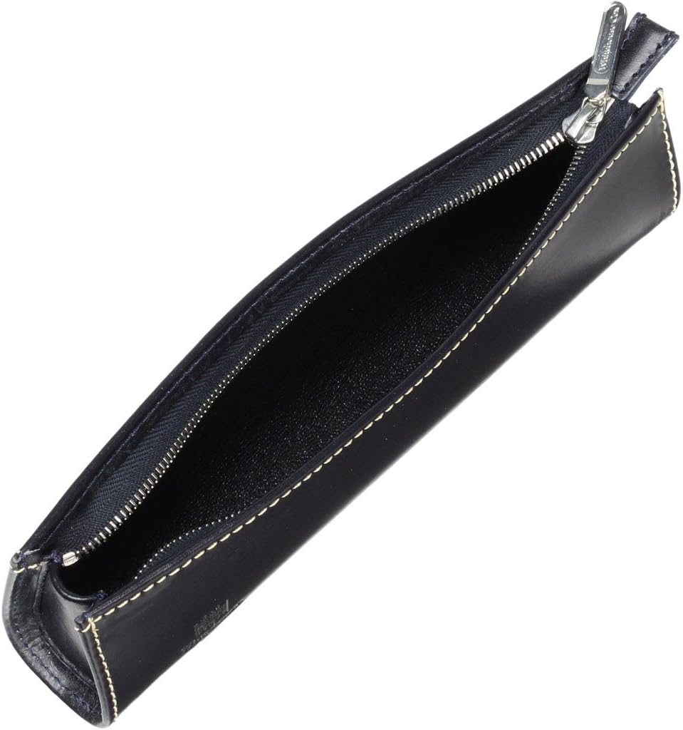 ホワイトハウスコックス] S1023 ジップペンケース 文房具 「WHITE