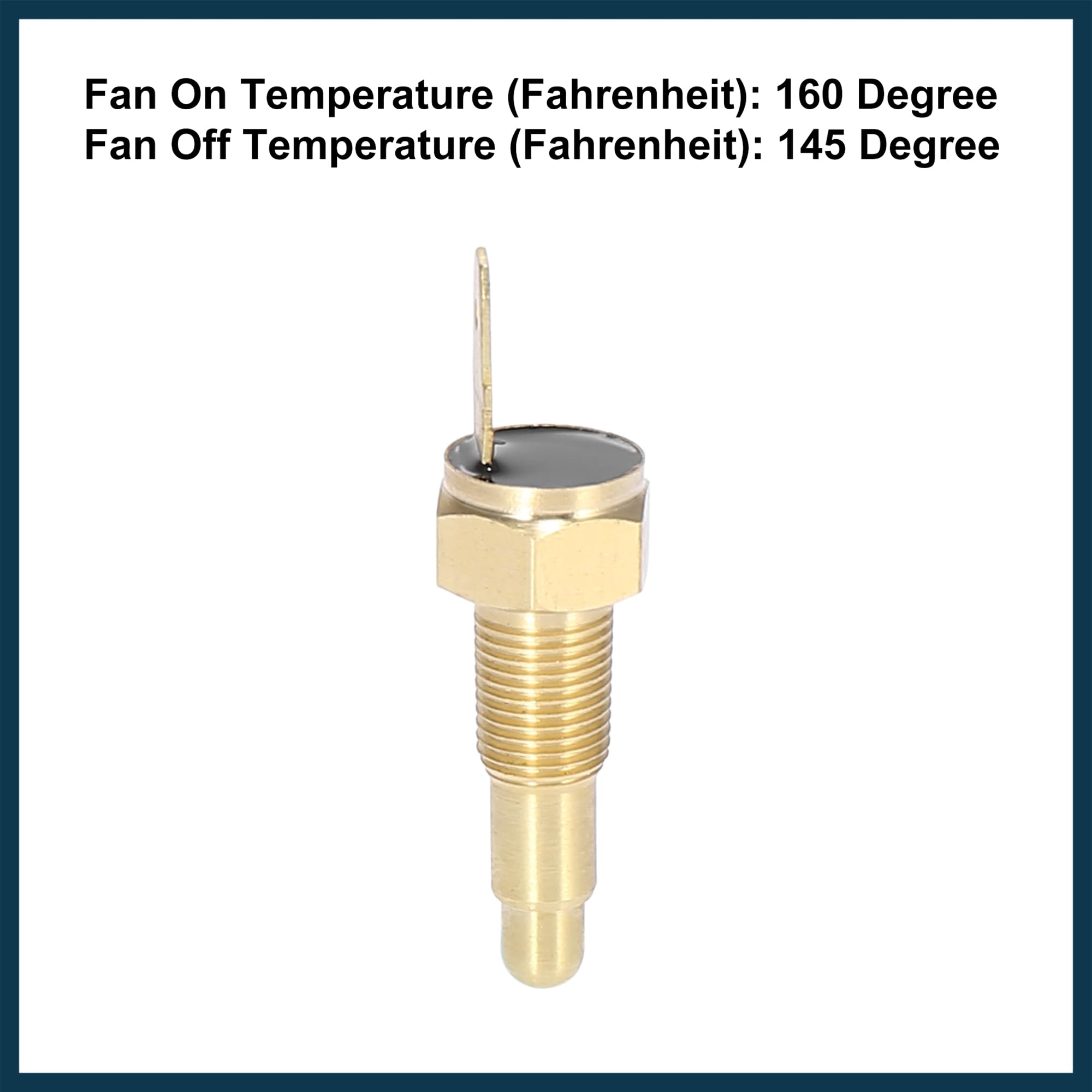 170'F ELECTRIC COOLING FAN THERMOSTAT SENSOR GROUND SWITCH 1/2 - Foto 10