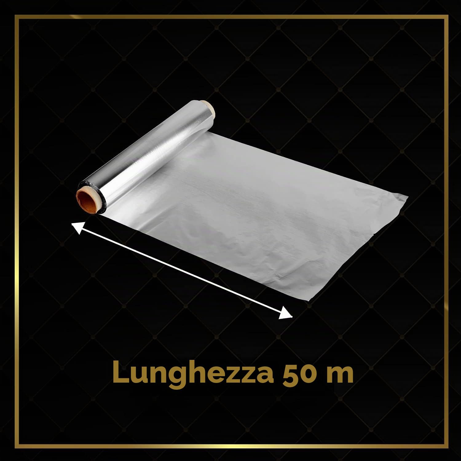 2 x Luxliv ® Extra Thick Heavy Duty 20 Micron foglio di alluminio da cucina - 322 sq ft, 164328 ft di lunghezza, 11,8” di larghezza, Premium foglio di latta pesante per uso intenso e versatile.