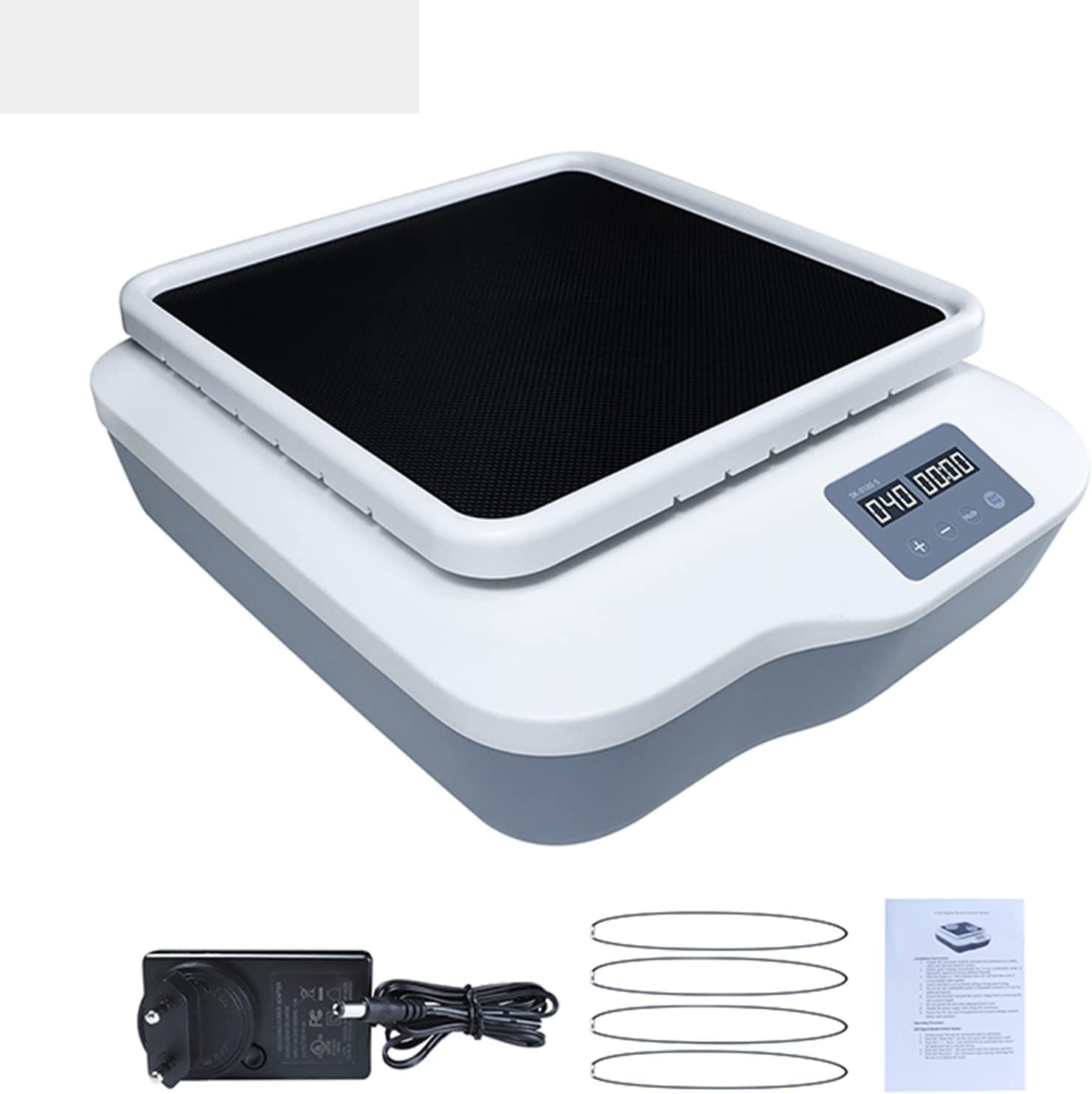 COYEUX Agitador Orbital Digital, Velocidad Ajustable de 40 a 200 RPM, Pantalla Digital LED de Velocidad y Tiempo, con Modo Continuo o Temporizador de 1 min a 19 h 59 min, para Laboratorios y aulas