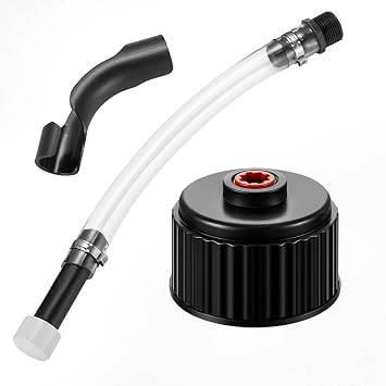 Gas Cans 3044 racing fuel jug hose & 3042 Fuel Jug Cap hose benders Kit for