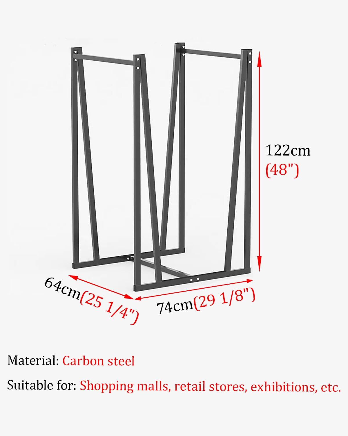Banco di mostra del campione delle mattonelle di forma di U per il materiale da costruzione, scaffale dell'organizzatore di stoccaggio di forniture d'arte,