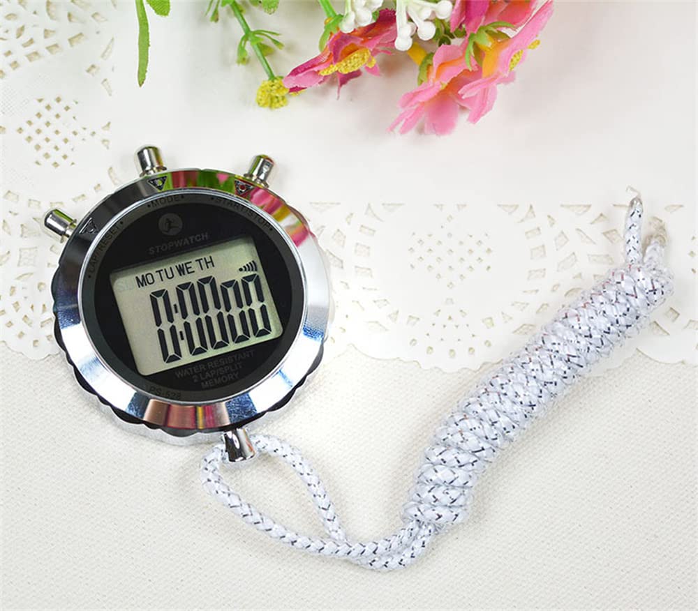 Amazon.co.jp: メタル ストップウォッチ デジタル 時計 ストップ