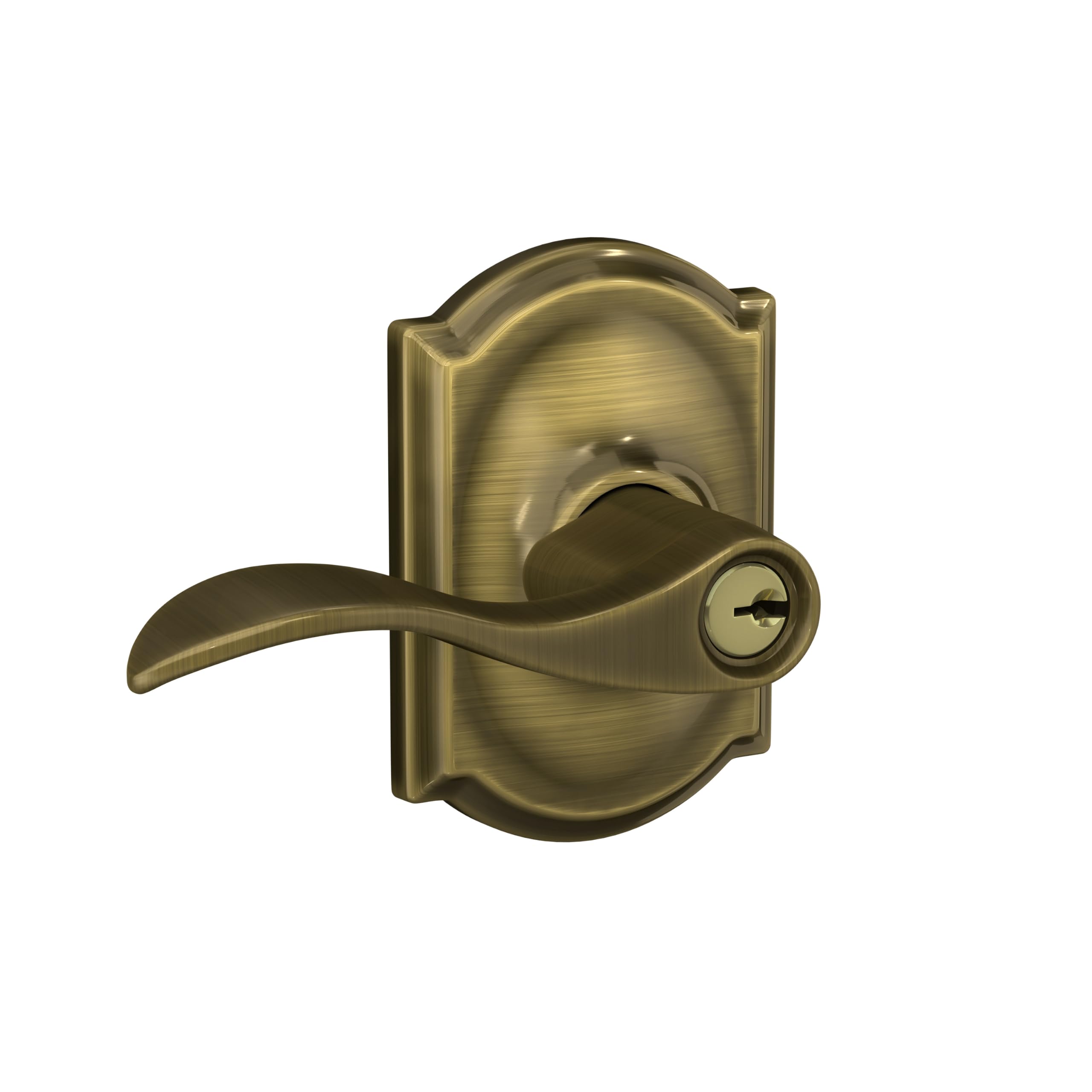 Schlage F51A - Candado de entrada con llave, F51A ACC 609 CAM