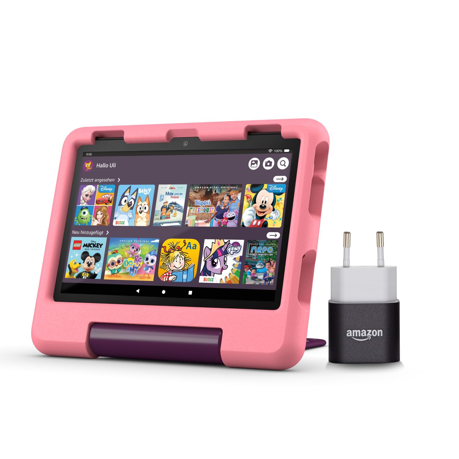 Amazon Fire HD 8 Kids tablet (newest gen), ages 3–7 | 3 GB memory, ad-free content with parental controls included, 13-hr battery, 32ؘ GB, Disney Princess, (2024 release) – Bild 7
