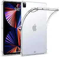 Capa Protetora Para Tablet iPad Pro Tela de 12.9" Polegadas Capinha Case Transparente Air Anti Impacto Prote��o De Silicone Flex�vel - Danet