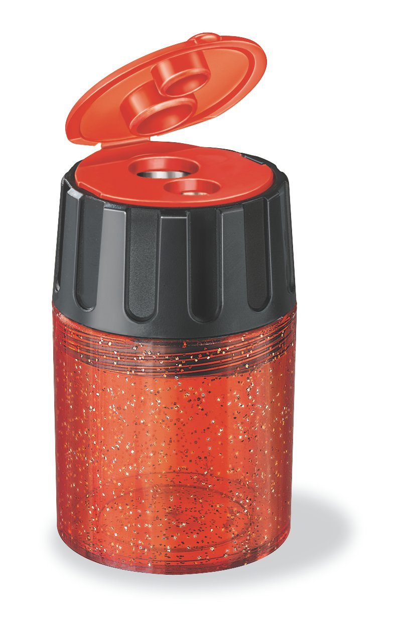 STAEDTLER5134 Round Pencil Sharpener Pack of 10 in Cardboard Box