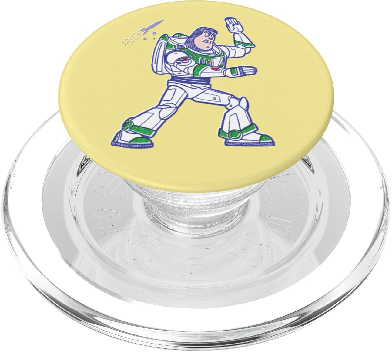Buzz Lightyear PopGrip para MagSafe evita caídas de teléfonos grandes 6