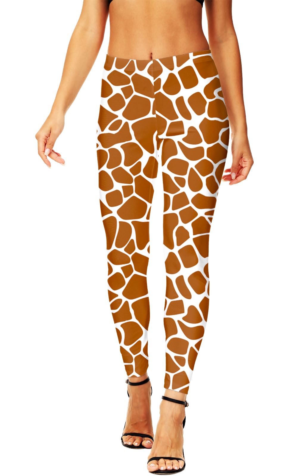 AOBUTE Women's Halloween Leggings Stretchy Printed Legging Tights