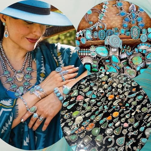 Image of SMUOBT Mystery Jewelry Jar Bundle - Surprise Vintage Jewelry Box for Women,Gift Jewelry Set (Necklace, Earrings, Rings,Kracelet,Keychain) - Unique Birthday Gift for Women