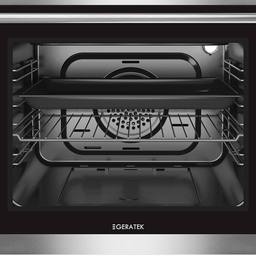 Geratek Girona EB9310BG Einbaubackofen - 64 Liter A-Klasse Mit 8 Heizarten