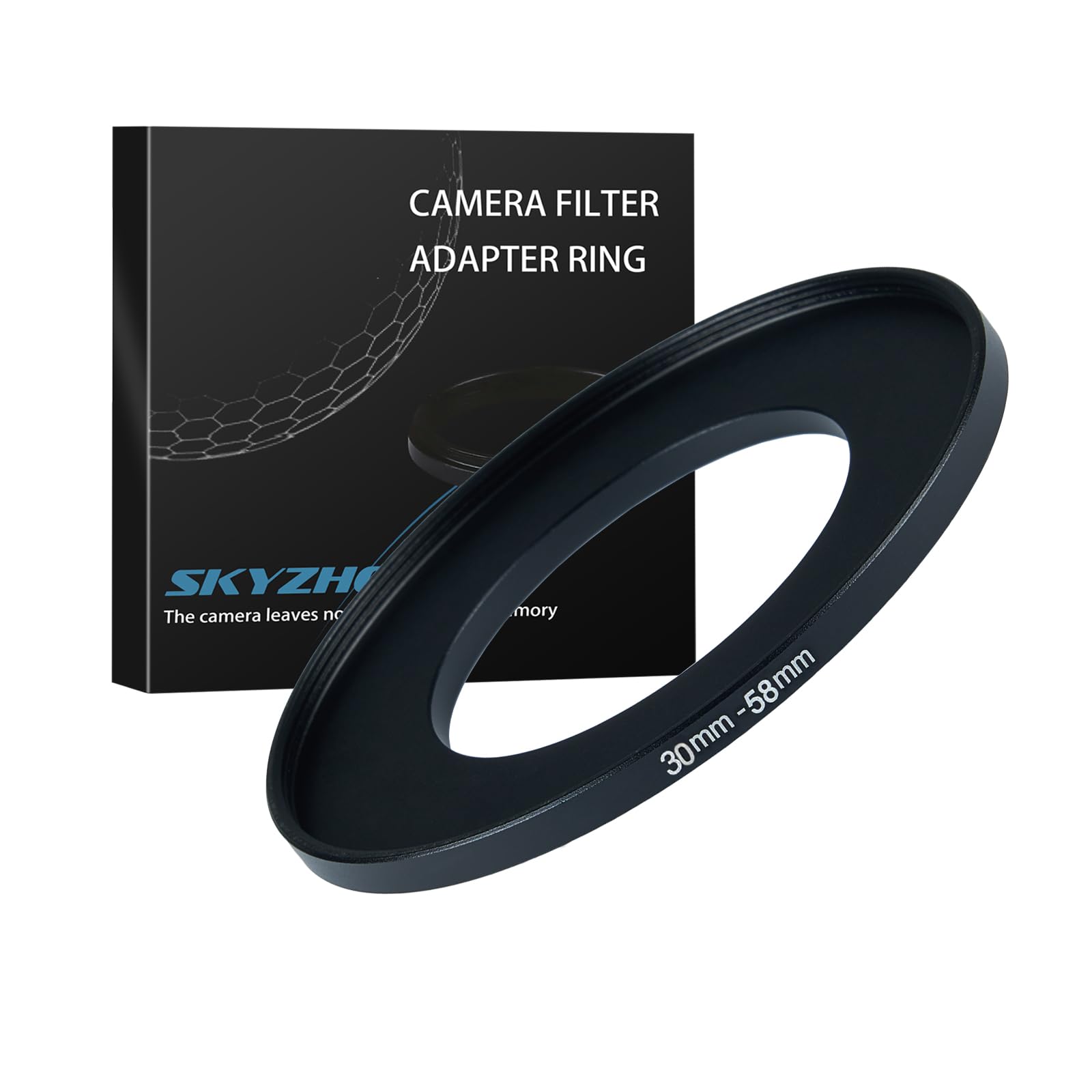 30mm to 58mm Step up Ring Filter Adapter Metal Ring Step up Rings Adapter Filter Compatible with All 58mm UV,CPL,ND,Lens Hood,Threaded Lens ect (30mm to 58mm)