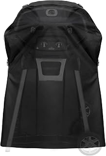 Grill Cover for Napoleon TravelQ PRO285 on Stand Grill,Heavy Duty and Waterproof BBQ Grill Cover for Napoleon Grill Accessories,Black