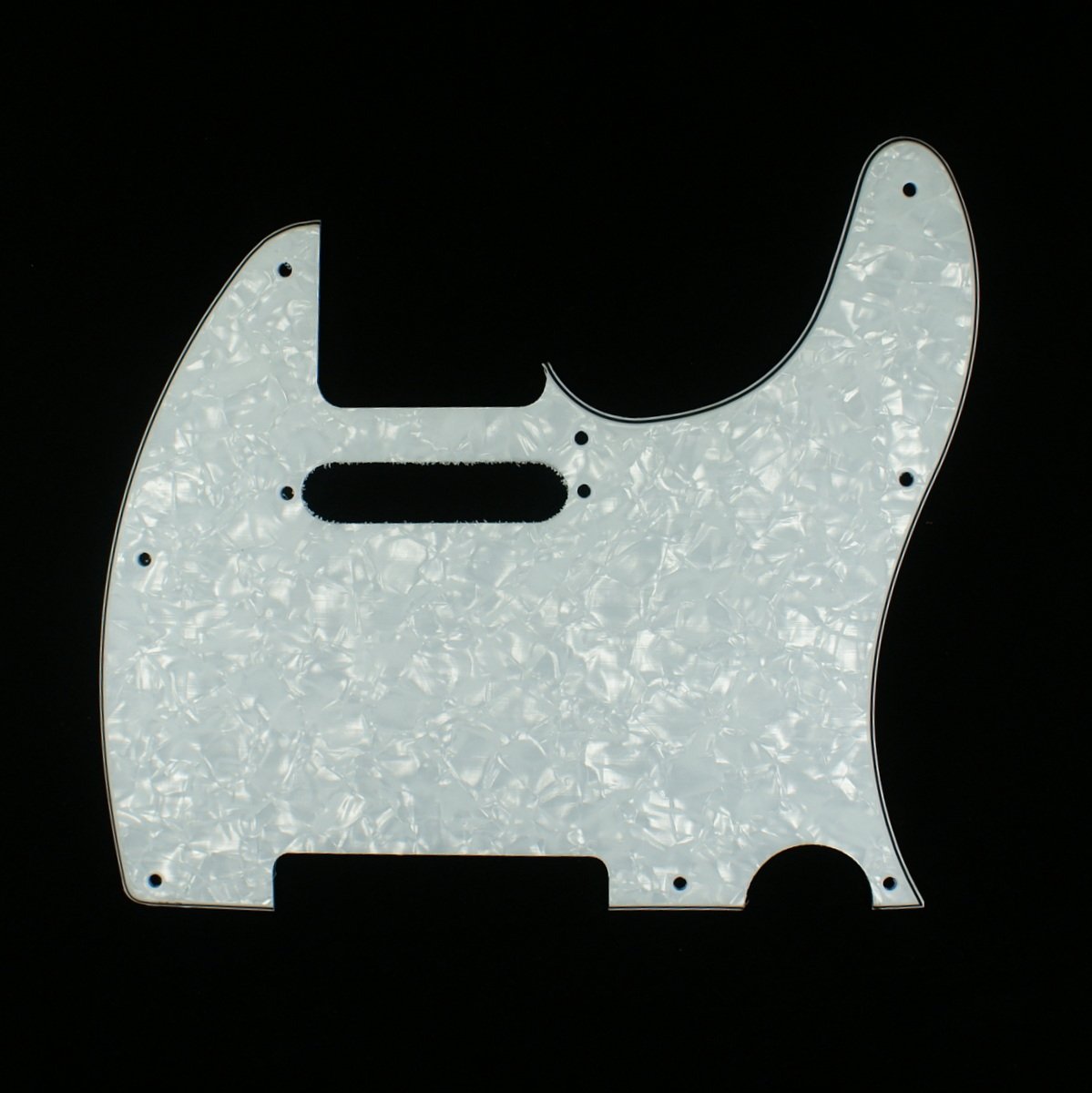 (E04) 4Ply Guitar Pickguard For Tele standard Style Guitar ,White Pearl