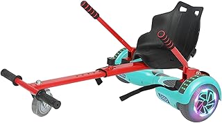 Hoverboard Mit Sitz | Hoverboard mit Sitz Verstellbarer | Hoverboard Sitz für 6,5-10 Zoll | Kartsitz für Elektroscooter, Hoverboard Kart Sitz für Erwachsene und Kinder