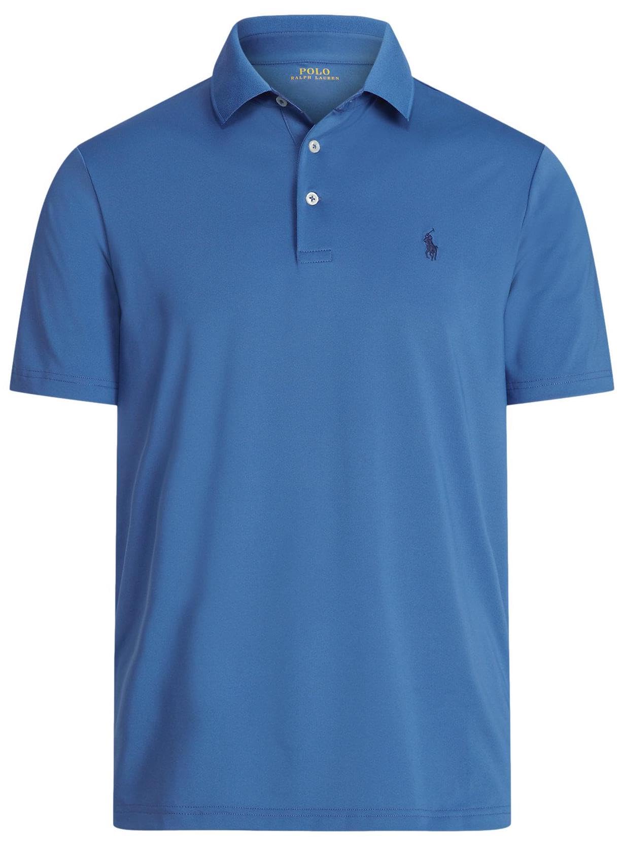 Polo Ralph Lauren Mens Performance Polo Shirts, Ralph Lauren Retreat Blue., XL