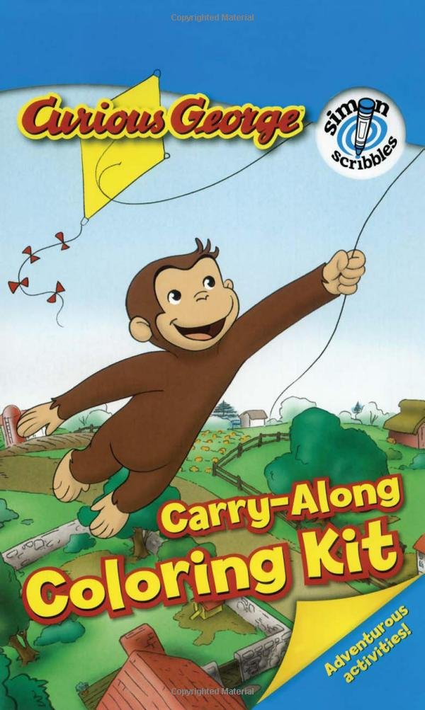 Curious George Carry-Along Coloring Kit: Floss, Laura, Obrero, Rudy ...