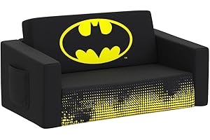 Batman Cozee 2-in-1 Flip Out Sofa for Kids by Delta Children