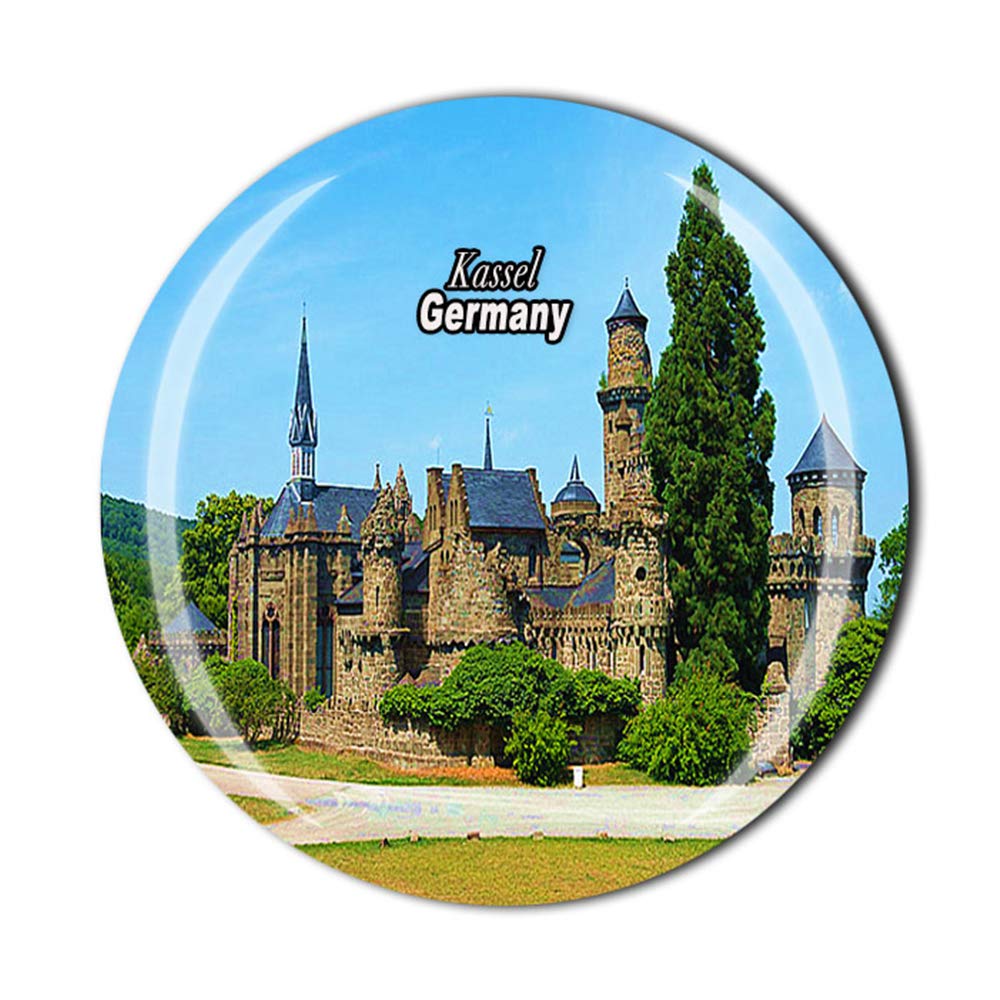 Muyu Magnet Kassel Germany Fridge Magnet Souvenir Gift Crystal Magnetic Sticker Collection