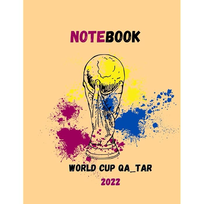 Buy Notebook world cup qatar 2022 cup 2022/qatar2022/journal Online at