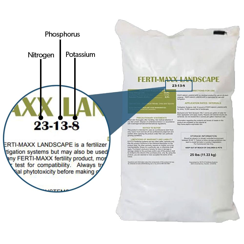 EZ-Flo FERTI-MAXX 25 lbs. 23N-13P-8K Fertilizer | FERTI-MAXX-LANDSCAPE-25