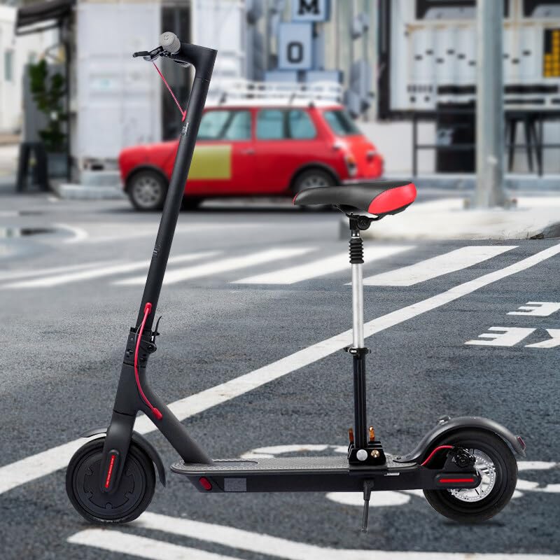 LANNADD E-Scooter Sitz 100kg - Höhenverstellbarer Sattel Für Xiaomi M365 & Ninebot