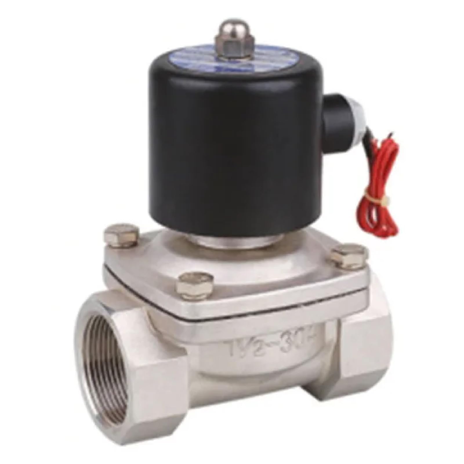 Electrovanne inox coupure eau automatique vanne fermée sans courant
