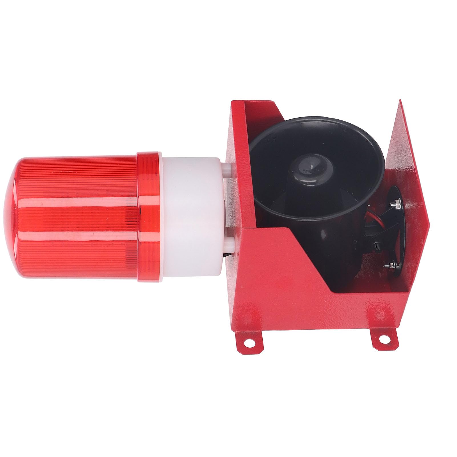 Industrial Siren Alarm Outdoor 115dB Sound Light Horn Waterproof Emergency Strobe Warn Light (DC24V