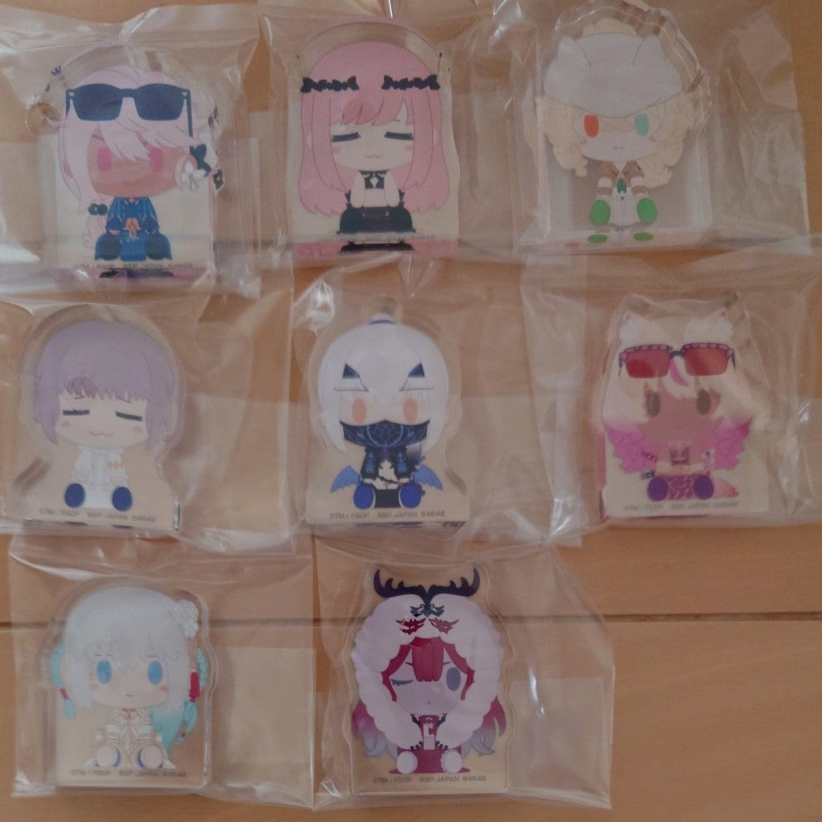 FGO一番くじ ちょこのっこアクスタ8種 Full Set) FGO