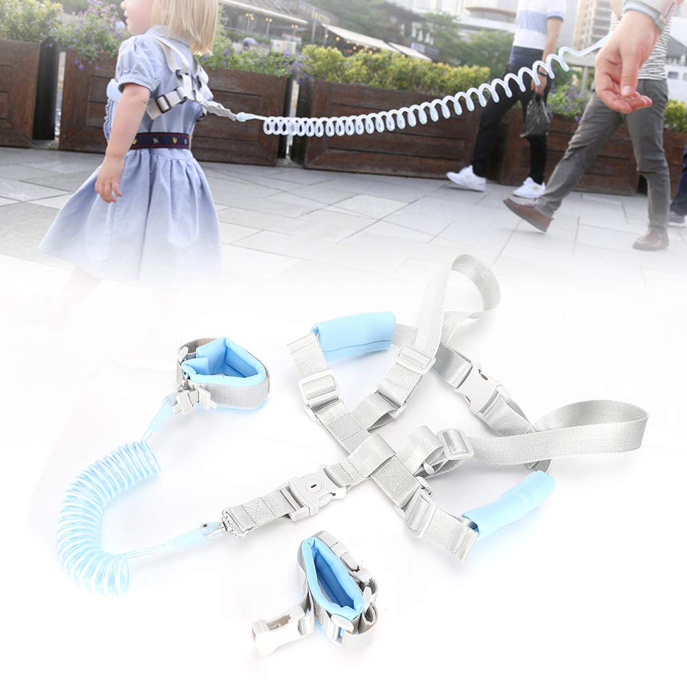Kid Anti Lost Harness, Toddler Walking Leash Retractable with Shoulder, for 1-12 Years Old, Child Safety Leash