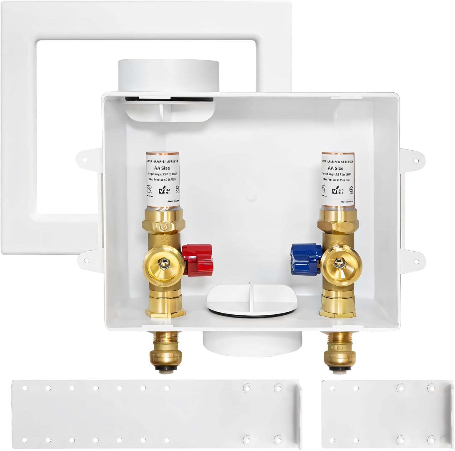 Tectite FSBBOXWMWH Outlet Box, White