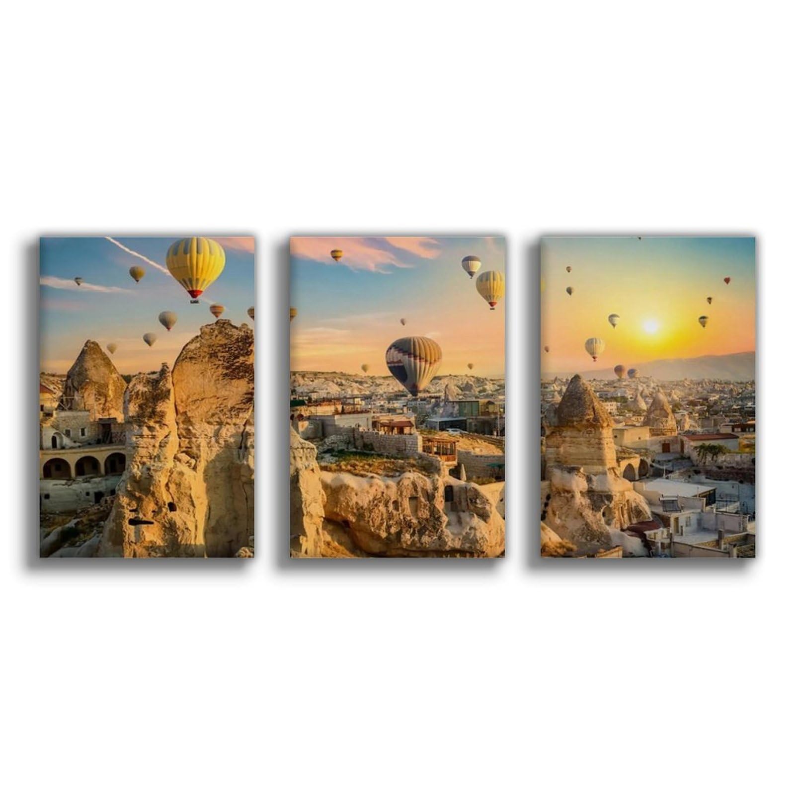 BNCEDJK Öreme Cappadocia Landscape Canvas Poster Wall Art Print Picture Paintings 24x36inch(60x90cm)