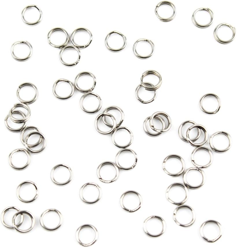 Fishing Swivel FY010-01 Split Rings 3.5MM Tackle Fly Coast Lock Snaps Solid Coastlock Sea Lures