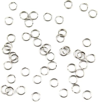 10x Fishing Swivel FY010-01 Split Rings 3.5MM Tackle Fly Coast Lock Snaps Solid Coastlock Sea Lures