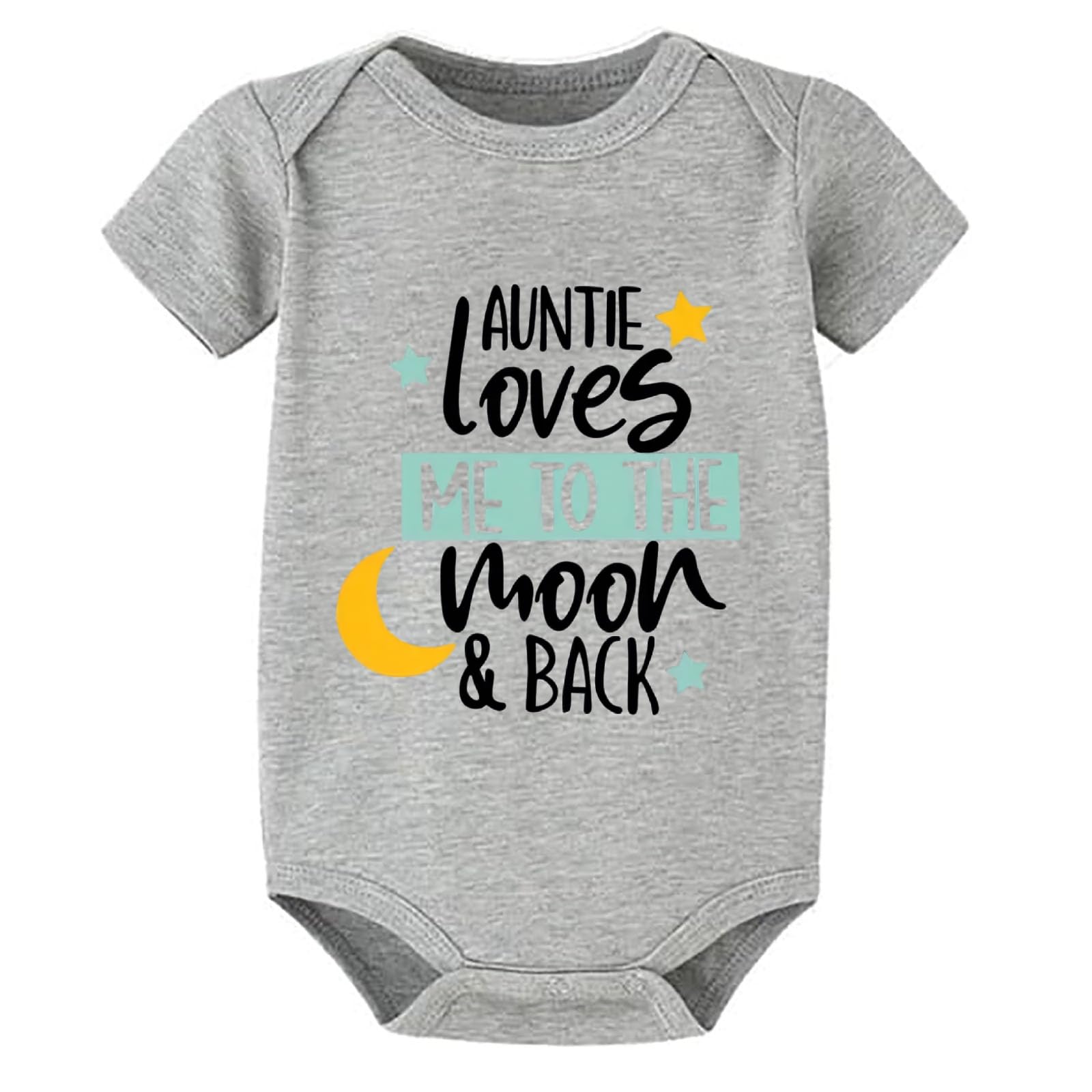 WOOYONGING I'm Not Spoiled My Grandma Just Loves Me Romper for Boy Long Sleeve Baby Girls Bodysuits