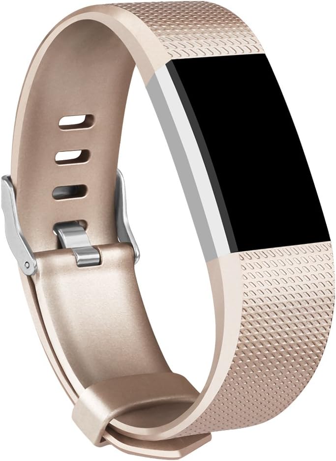 Vancle Replacement Bands Compatible for Fitbit Charge 2, Classic & Special Edition Adjustable Sport Wristbands for Women Men