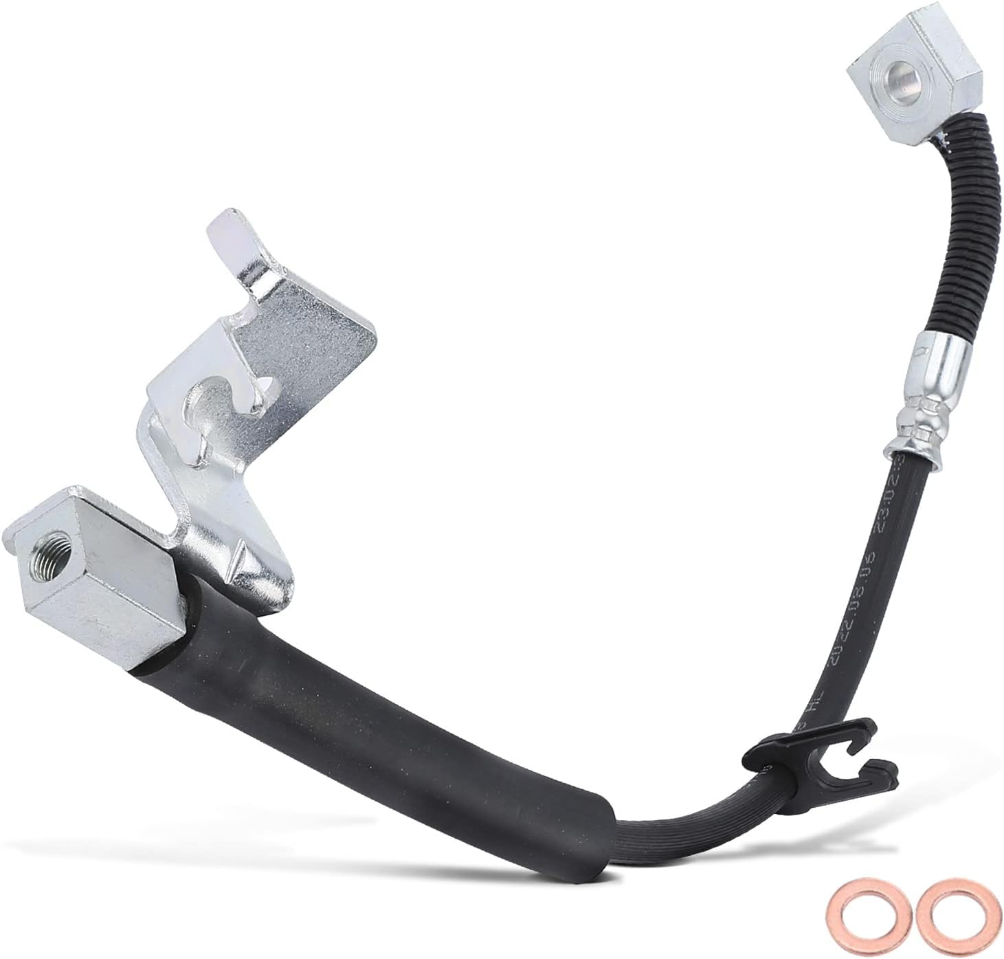 A-Premium Rear Passenger Brake Hydraulic Hose Compatible with Ford and Mercury Models - Explorer 2006-2011, Explorer Sport Trac 2007-2010, Mountaineer 2006-2010 - Replace# 6L2Z2282B
