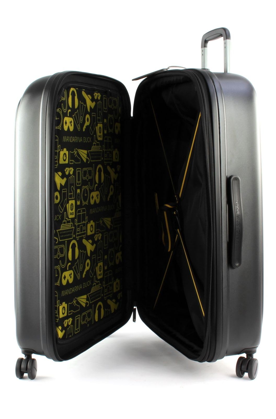 Mandarina Duck Logoduck + P10szv, Maleta , Negro (Black), 49x75x31/34(LxHxW)