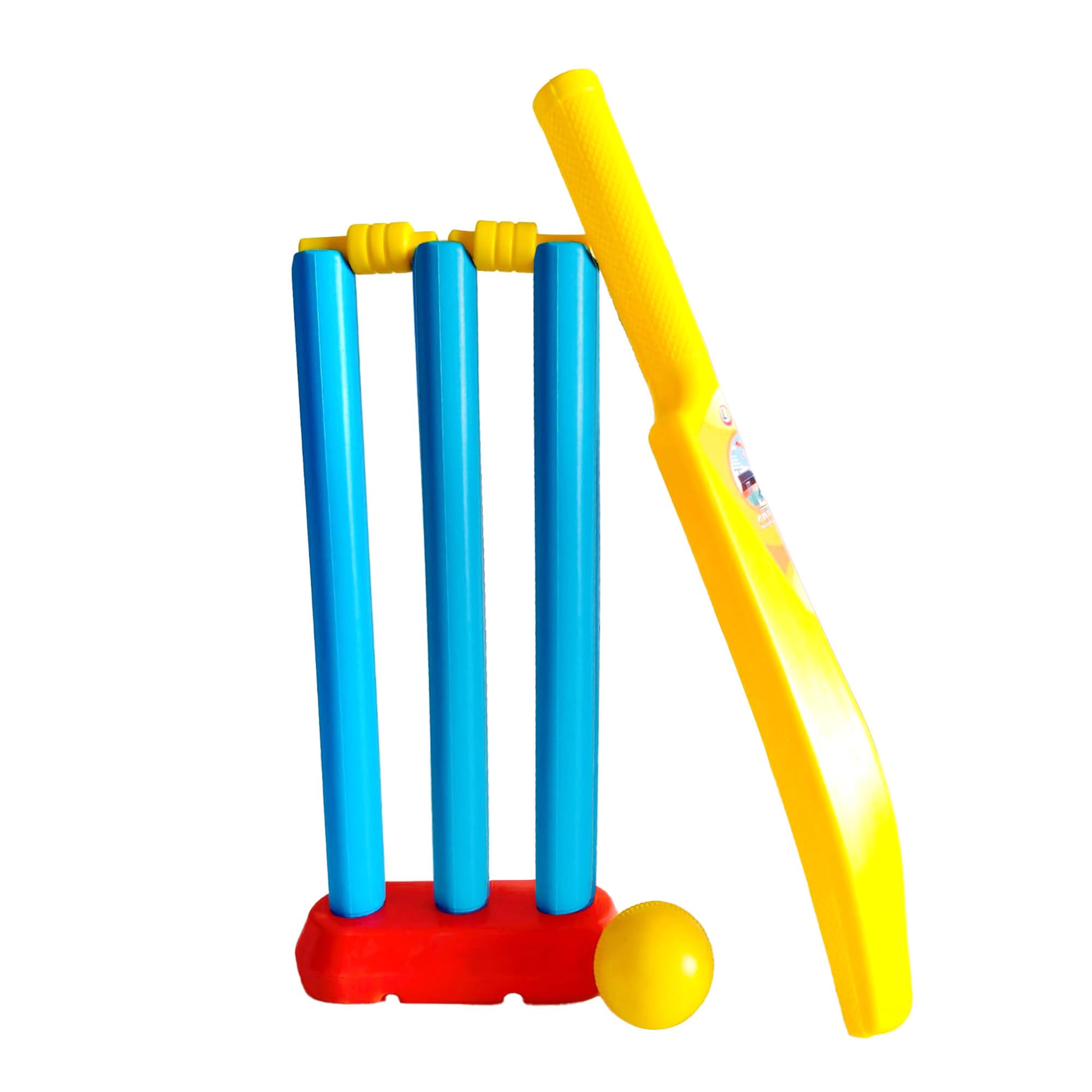 Kids Plastic Cricket Set with Bat, Stumps & Ball – Lightweight Indoor & Outdoor Cricket Toy Set.-image-37