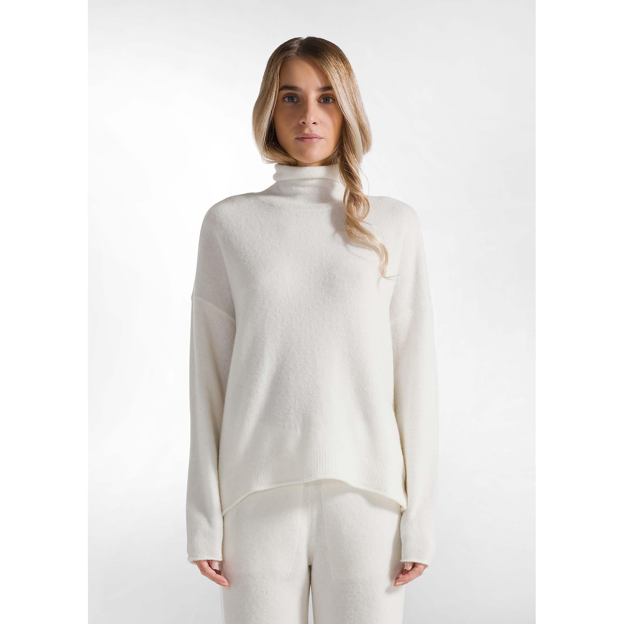 DEHA Maglione Lounge High Neck Sweater Donna